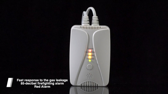 House security automatically report a gas Leak Detector with data report for co and natural gas