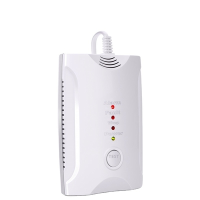 CE Approved home LPG, propane gas alarm with auto shut off valve