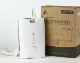 Personal Usage Gas Detector Gas Alarm Sensor With Solenoid Valve