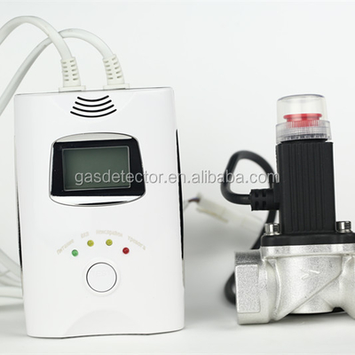 Gas alarm shut-off valve ,capable of shutting down automatically once detecting the gas leak