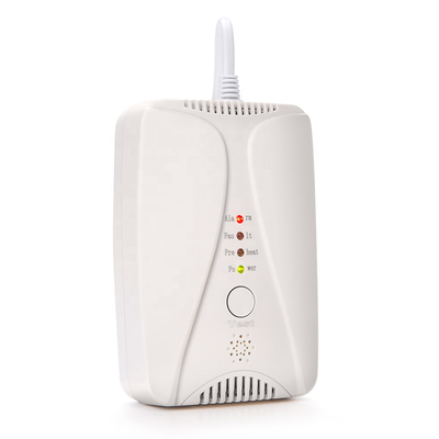 OEM residential usage Standalone Combustible Gas LPG leak Alarm With Shut-off Valve