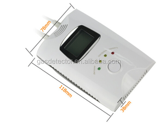 Fire Alarm Gas Sensor Leak Detection Device With Solenoid Valve