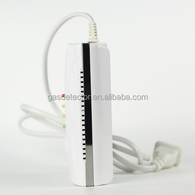 Kitchen natural gas/ propane/butane gas alarm leakage detector with shut-off valve