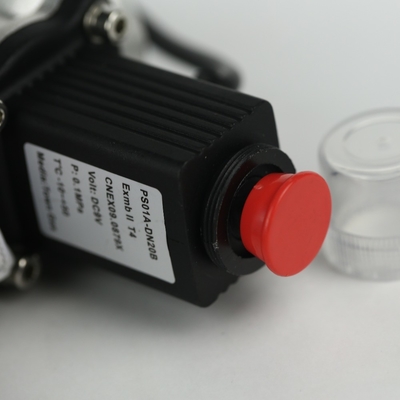 Gas automatic shut off valve DN15 for 1/2" pipeline working with kitchen gas leak detector