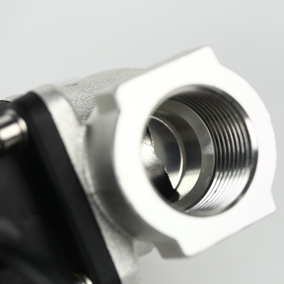 Gas automatic shut off valve DN15 for 1/2" pipeline working with kitchen gas leak detector