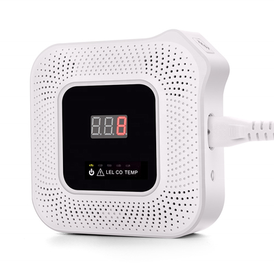 HD8200 Home combined combustible and carbon monoxide gas detector alarm with OEM ODM customized