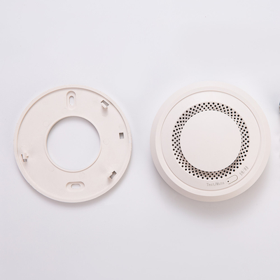 Mains powered hardwired wireless interconnected interlinked two different types of industrial smoke alarms detectors system