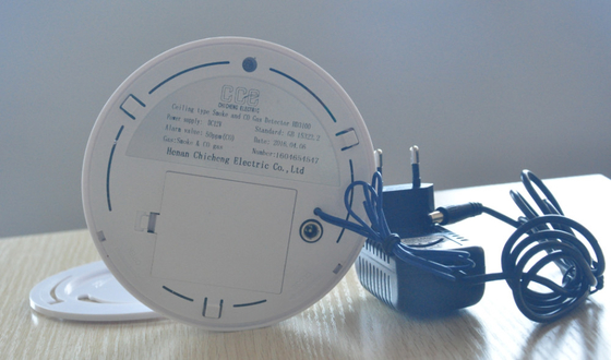 Ceiling type home use smoke and CO dual gas detector with WIFI function