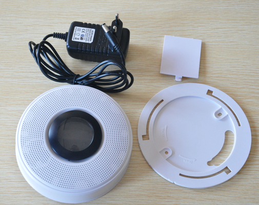 Smoke and carbon monoxide alarm with wireless signal of Zigbee, SMS or GPRS for home use and carbon monoxide gas and smoke