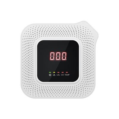 Smoke and carbon monoxide detector with CE certification and voice function