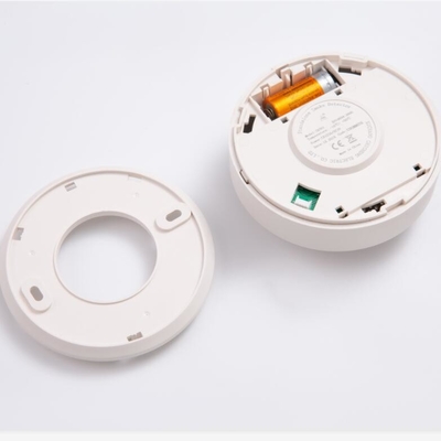 OEM ODM 10 years lithium battery EN 14604 smoke detector tester gas CR123A photoelectric type