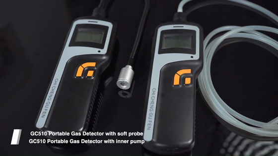 Personal wireless pipeline refrigerant use single lng nitrogen oixde dioxide liquid gas leakage detector monitor alarm with pump