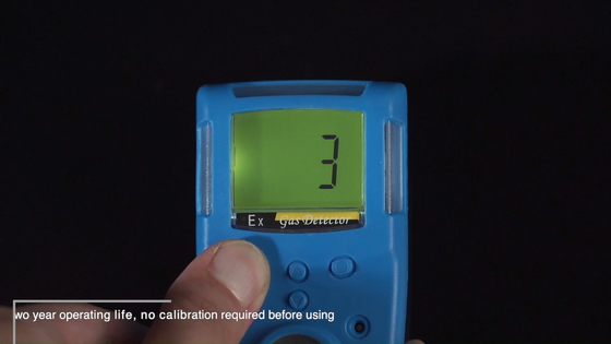 Personal portable oxygen o2 purity single gas detector alarm monitor tester measurement device instrument price