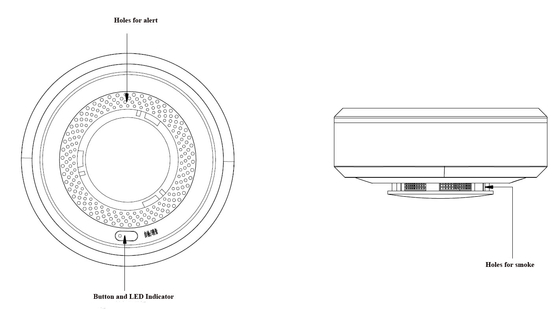 Stand alone Smoke Detector-SD301