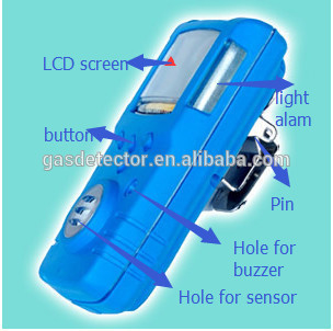GC210 Personal portable H2 hydrogen leak gas detector