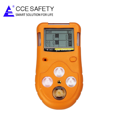 Handheld multi detector with data logging and download function