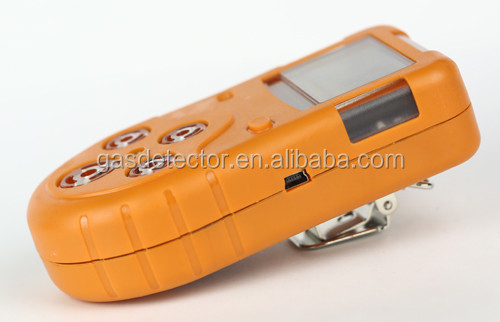 Anti Sewer gas poisoning usage multi portable gas detector manufacturer (CO/O2/H2S/LEL)