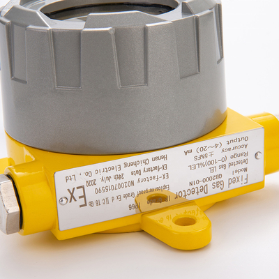 Stationary fixed sulfur dioxide h2 hydrogen ozone o2 h2s oxygen ammonia gas leak detector monitor alarm transmitter
