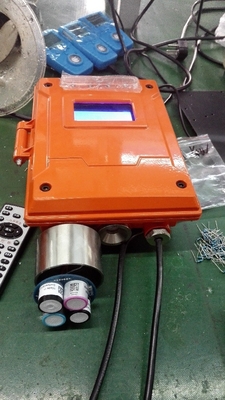 Online multi gas detector with replaceable sensor