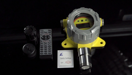 Fixed gas leak detector with replaceable sensor and range of 0-100%LEL for CH4 gas leak detecting
