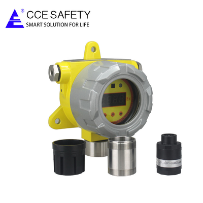 QB2000N Fixed h2s gas transmitter detector with RS485 or 4-20mA output connect with control panel by factory