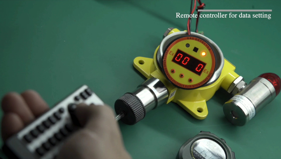 ClO2 gas leakage detection devices , complete gas leak system with control panel