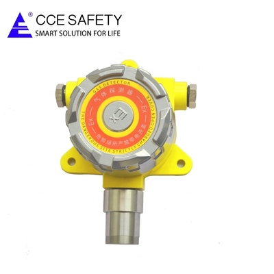 Wall mounted Online Oxygen, cl2 sensor monitoring gas detector system