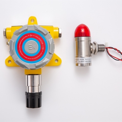 Wall mounted Online Oxygen, cl2 sensor monitoring gas detector system