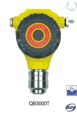 Fixed Online CO, flammable gas monitor with shut-off valve
