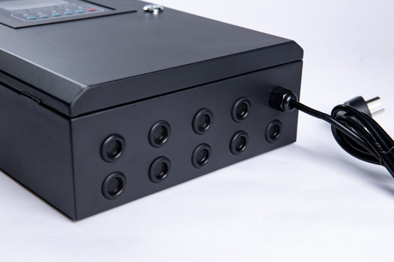 Gas detector control panel with 4 zones and alarm for chemical industry