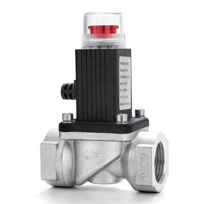 Gas Emergency Shut Off Solenoid Valves DN15 Match with Home Gas Detectors