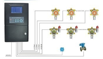 Wall mounted oxygen sensor online oxygen detector with 0-30%vol for industrial continuous oxygen O2 detect