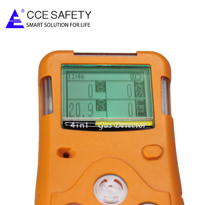 GC310 Multi gas portable detector for (co/h2s/o2/ch4) with data logging function