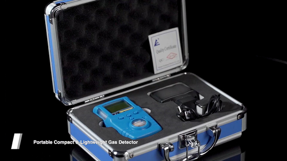 GC210 handheld gas leak detector analyzer for h2 ,hcl and co with visual audible and vibration alarm and explosion proof design
